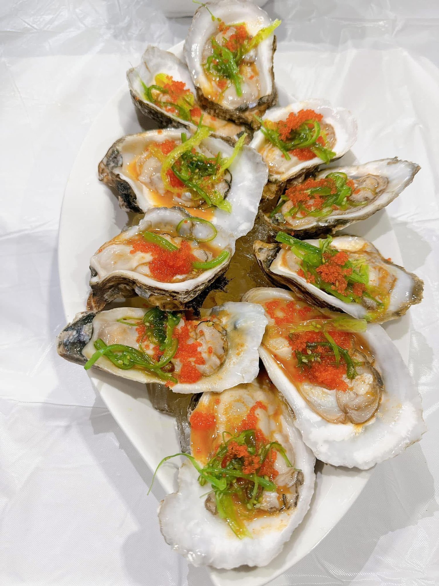 Oyster Sashimi