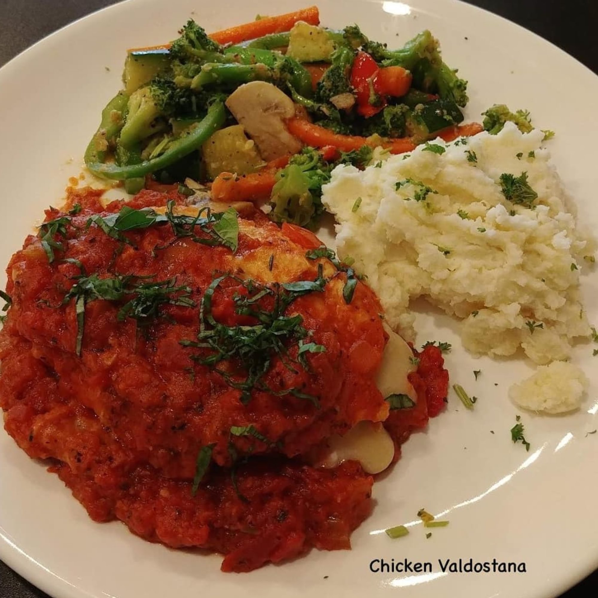 Chicken Valdostana
