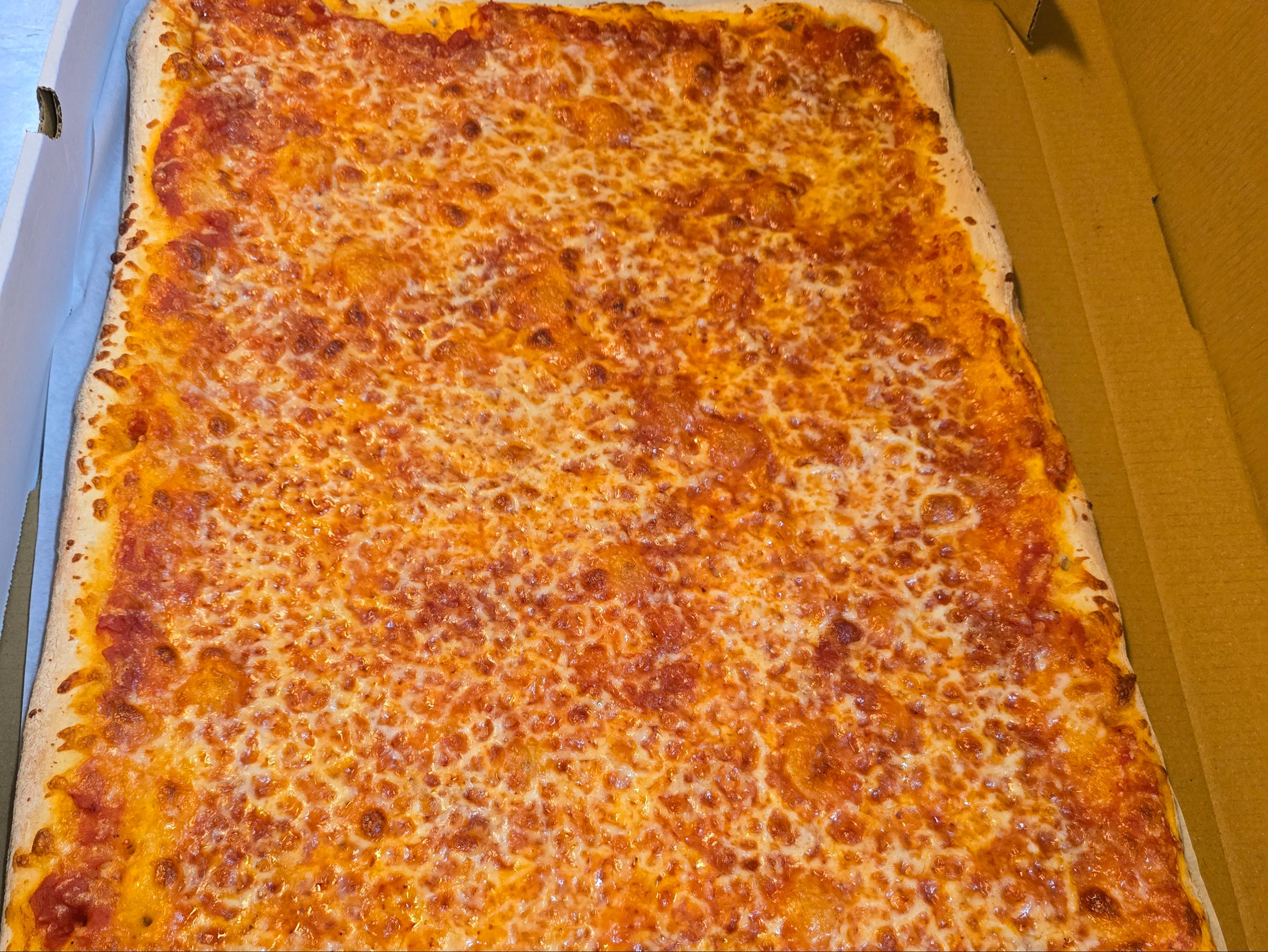 Cheese Pizza 24" x 16" -24 Cut