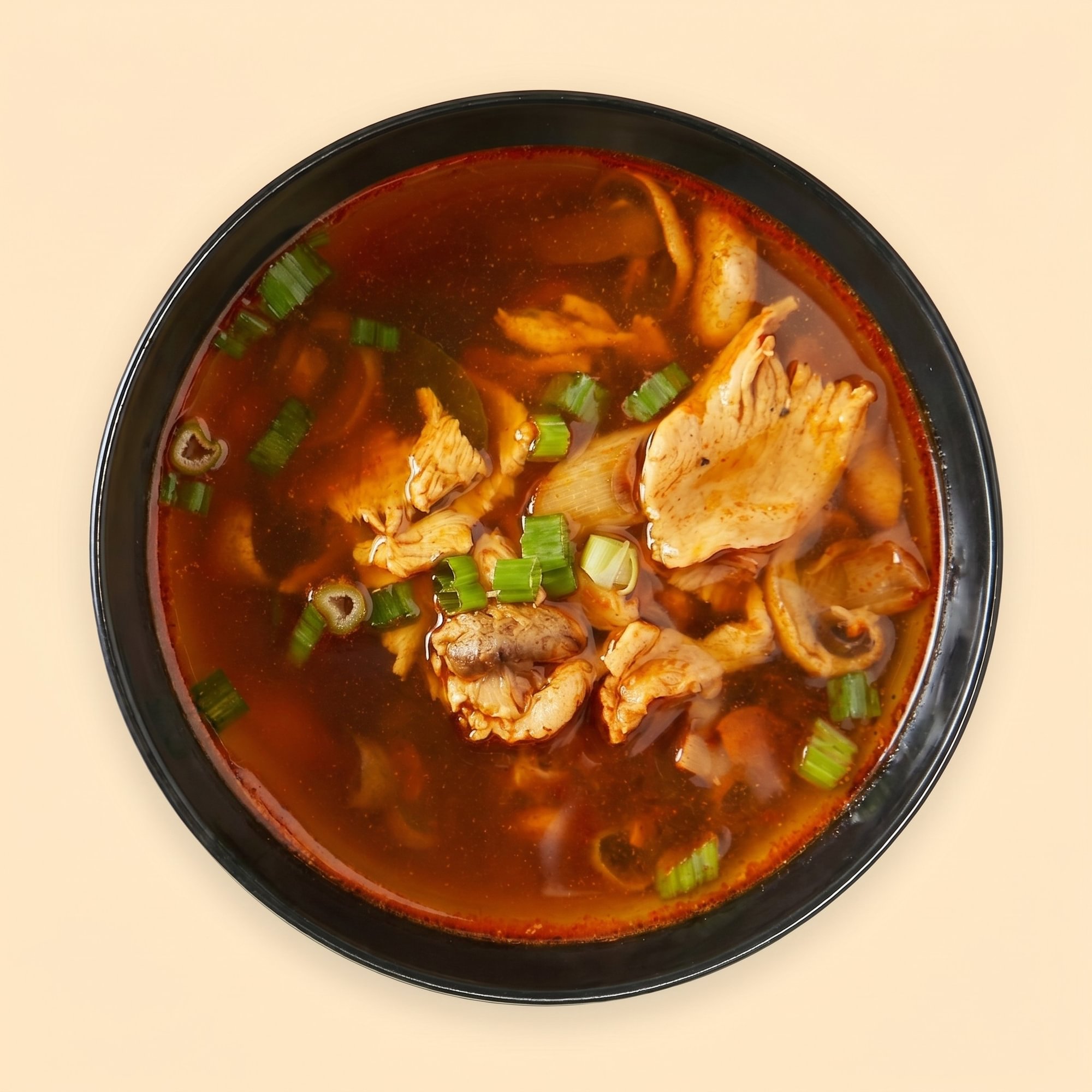 Spicy & Sour Soup (Tom-Yum)