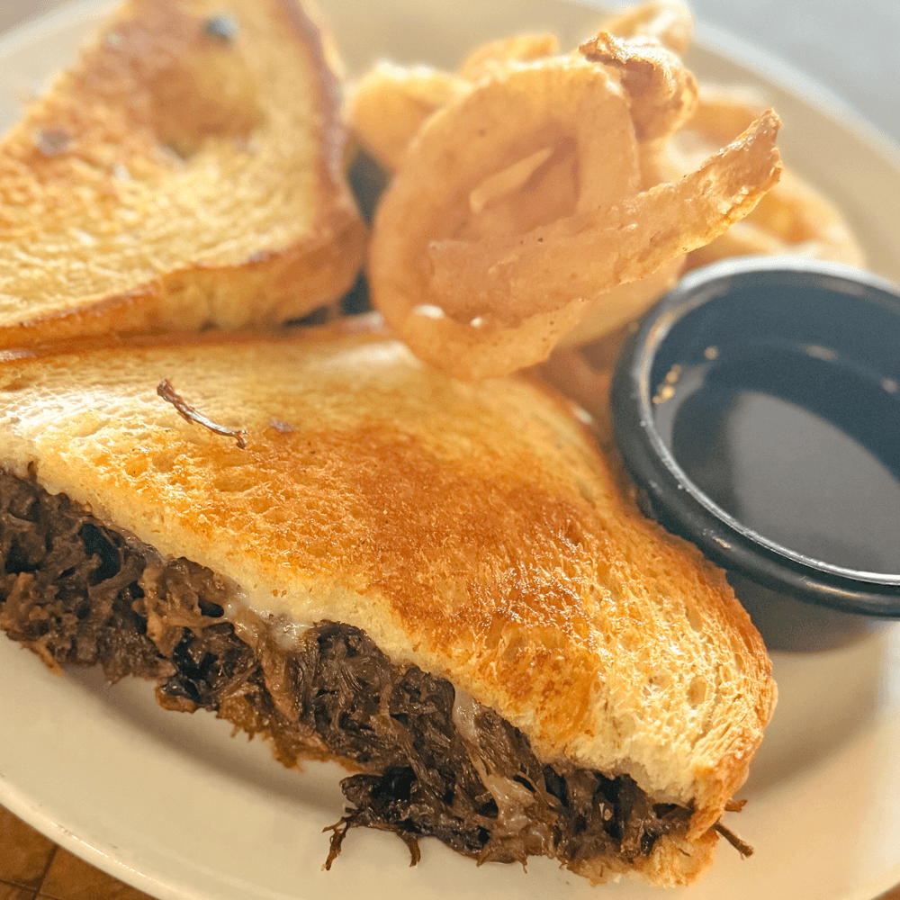 Birria Grilled Cheese Sandwich