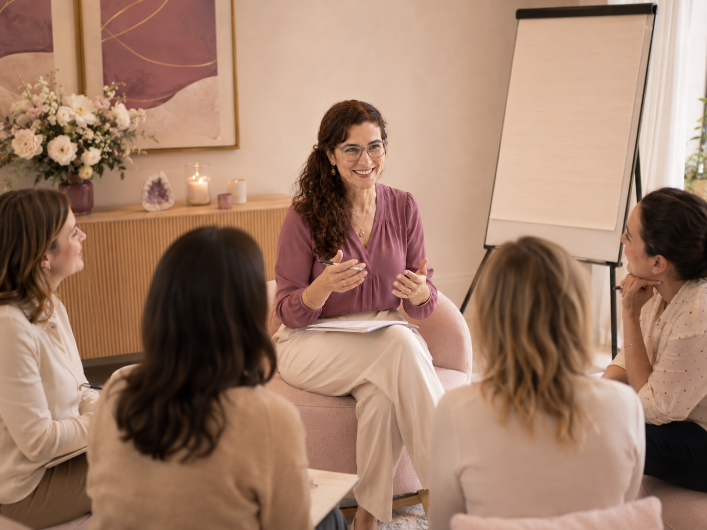 Ateliers immersifs pour femmes sensibles et intenses