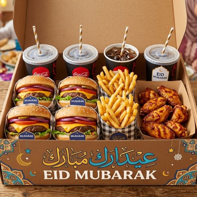 Cheeseburger Feast Box