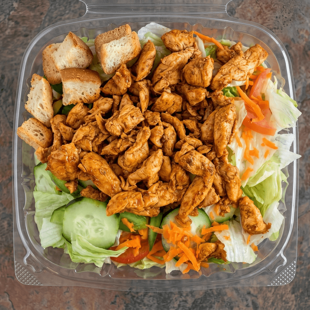 Buffalo Grilled Chicken Salad