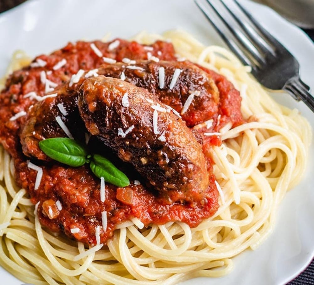 Linguine W/ Sausage (2)