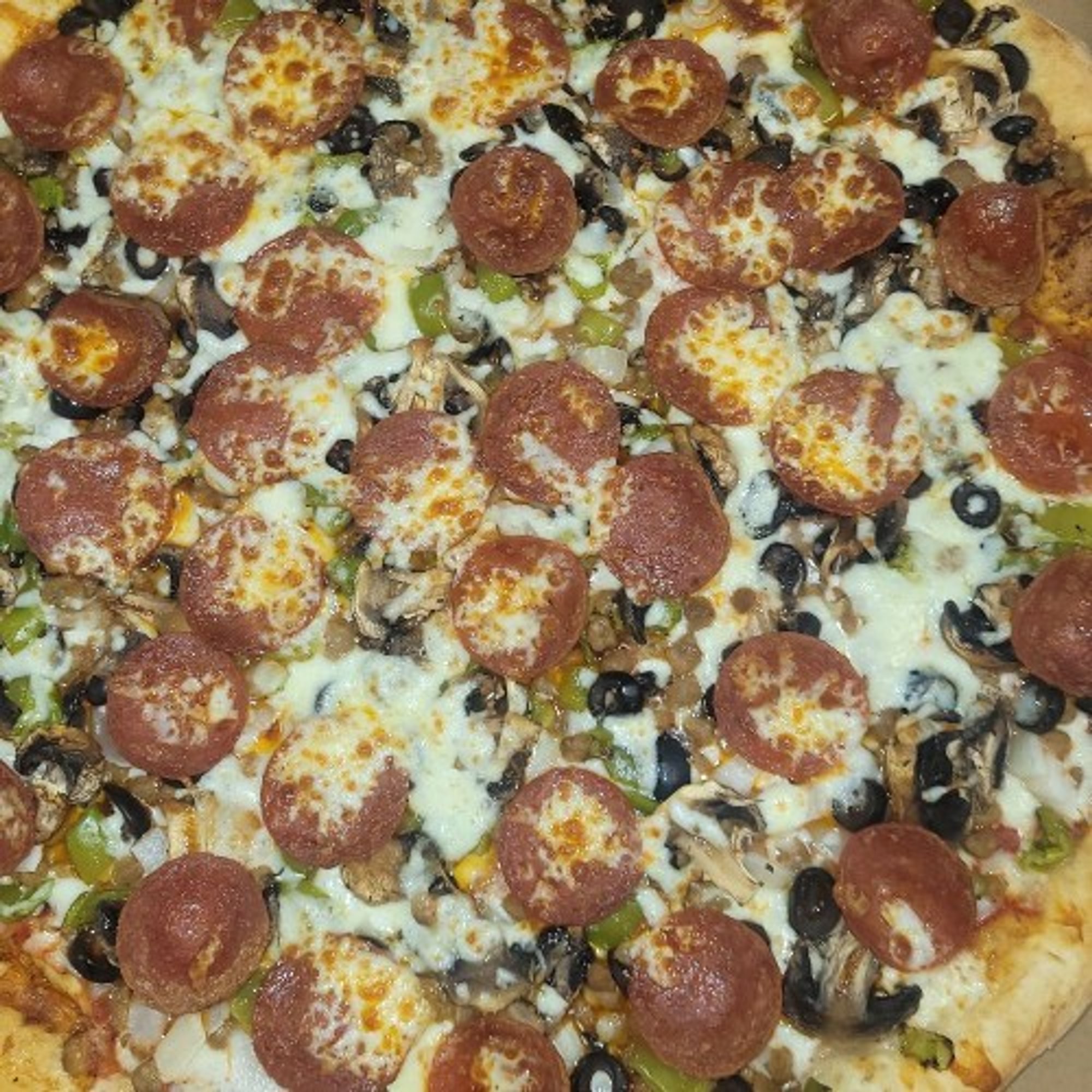 Loaded Nine Toppings Pizza (Medium)