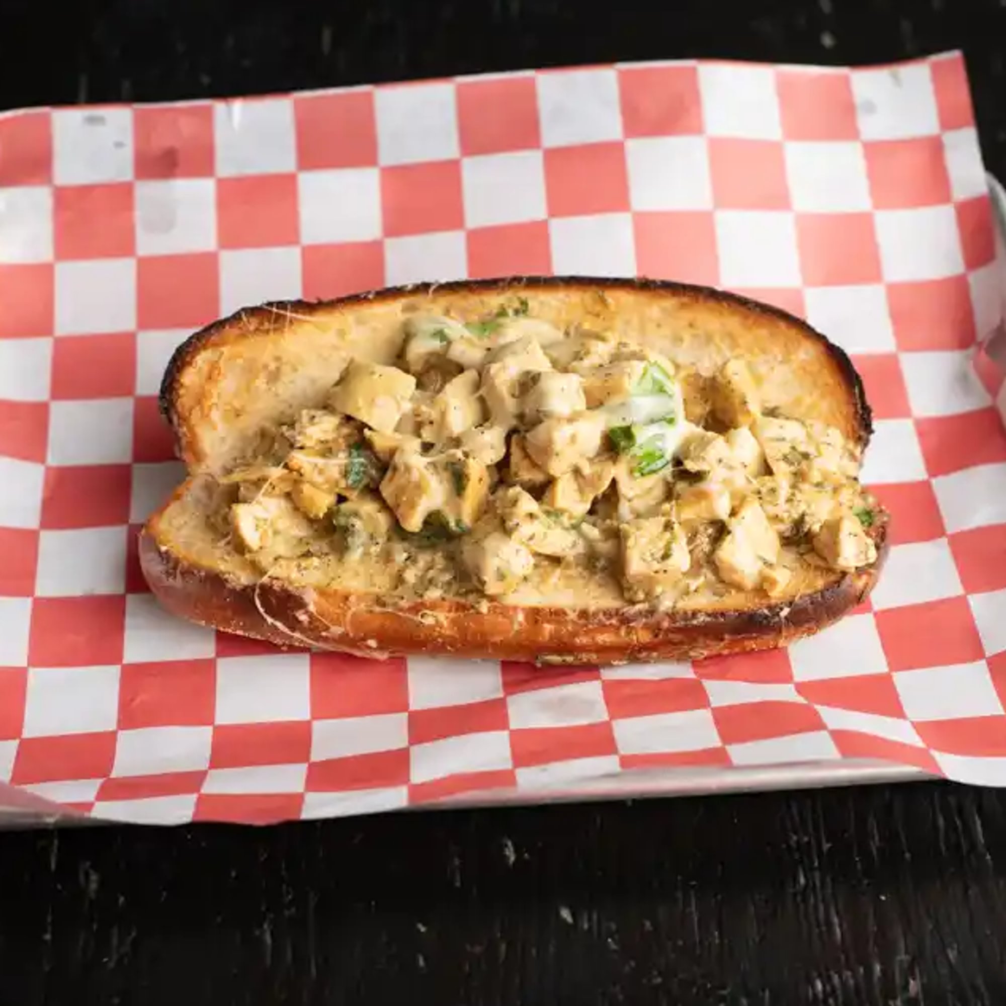 Alfredo Chicken Philly