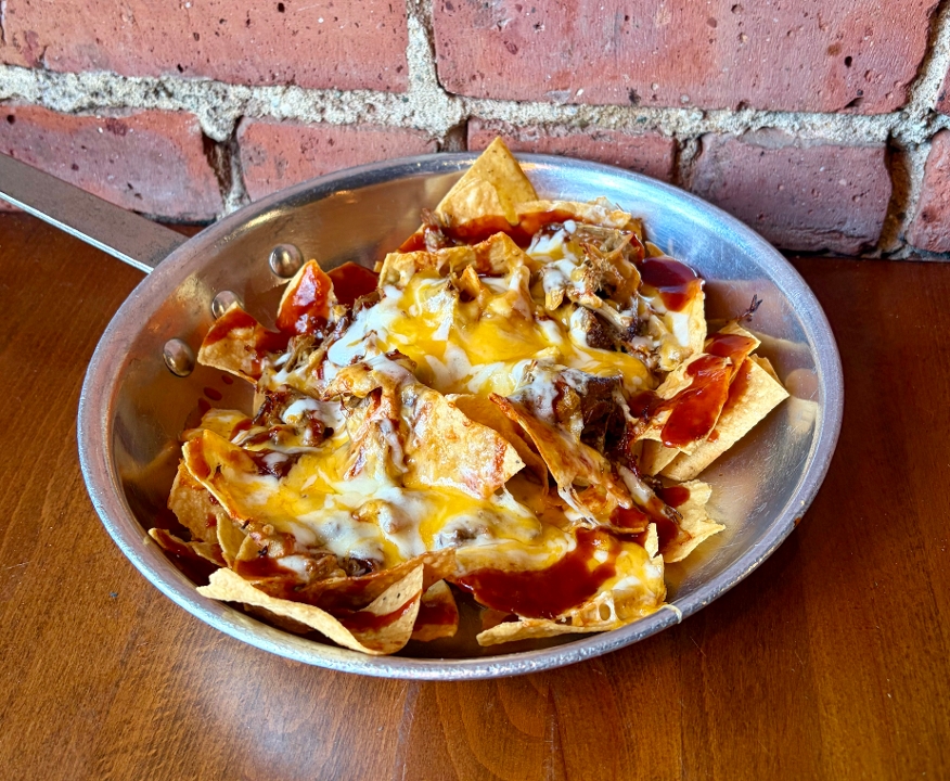 Nachos- In-House Smoked Pulled Pork