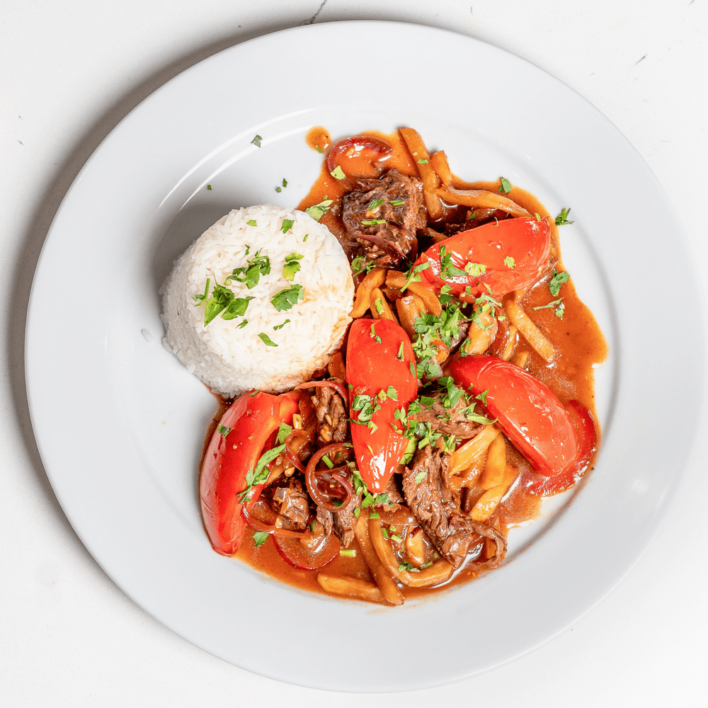 PSB lomo saltado dinner