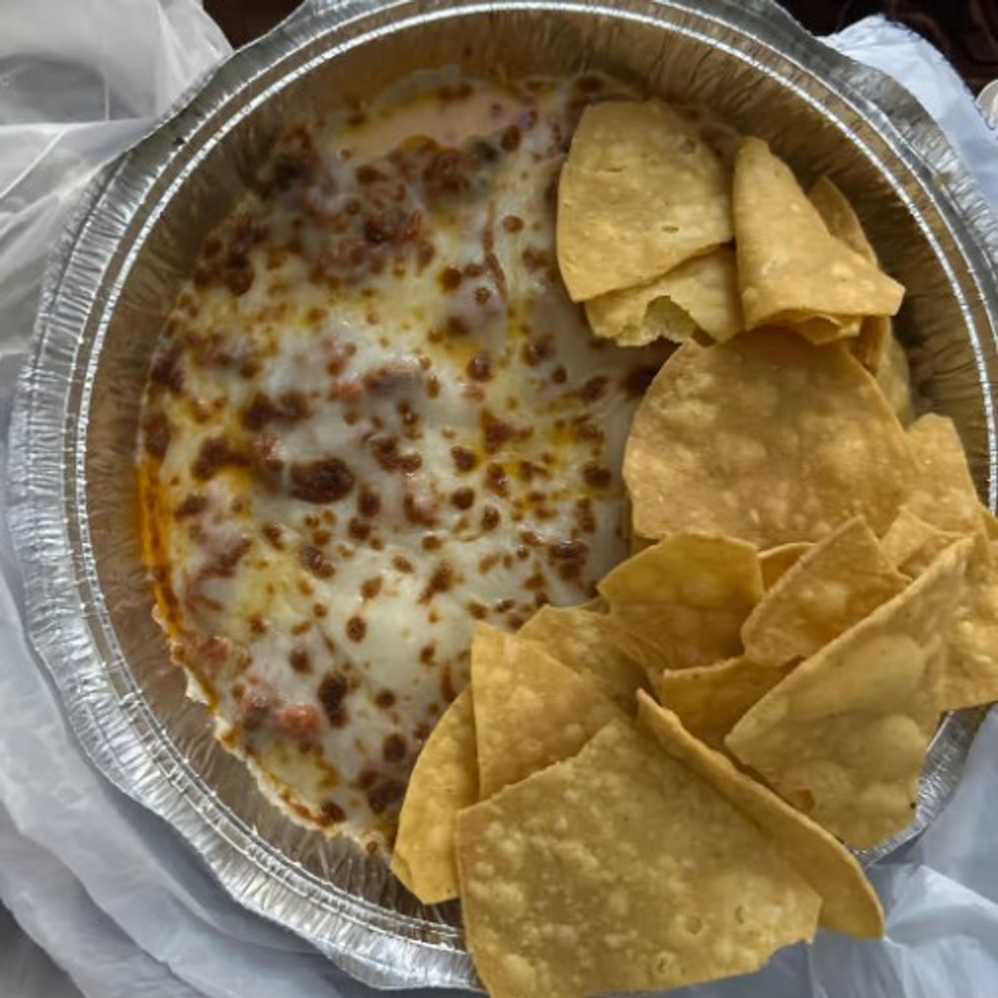 Queso Fundido Con Chorizo