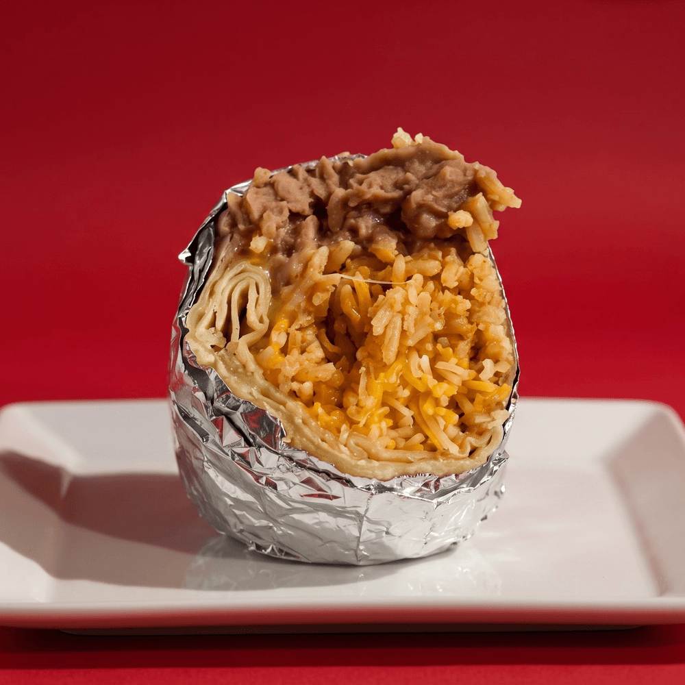 Bean & cheese burrito