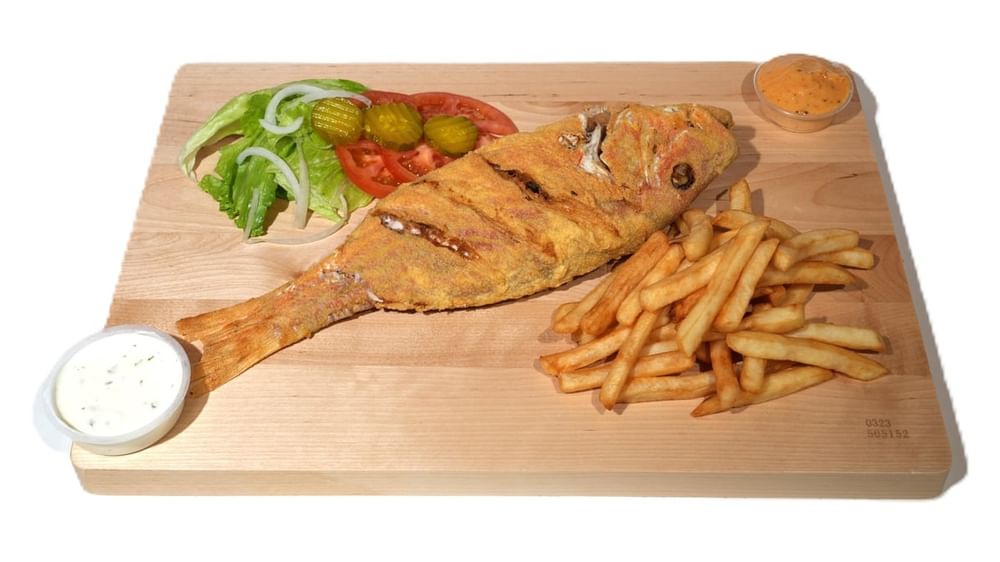 Com # 6 Whole Snapper
