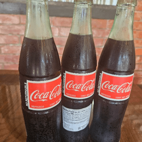 Cane Sugar Glass Bottle Coke