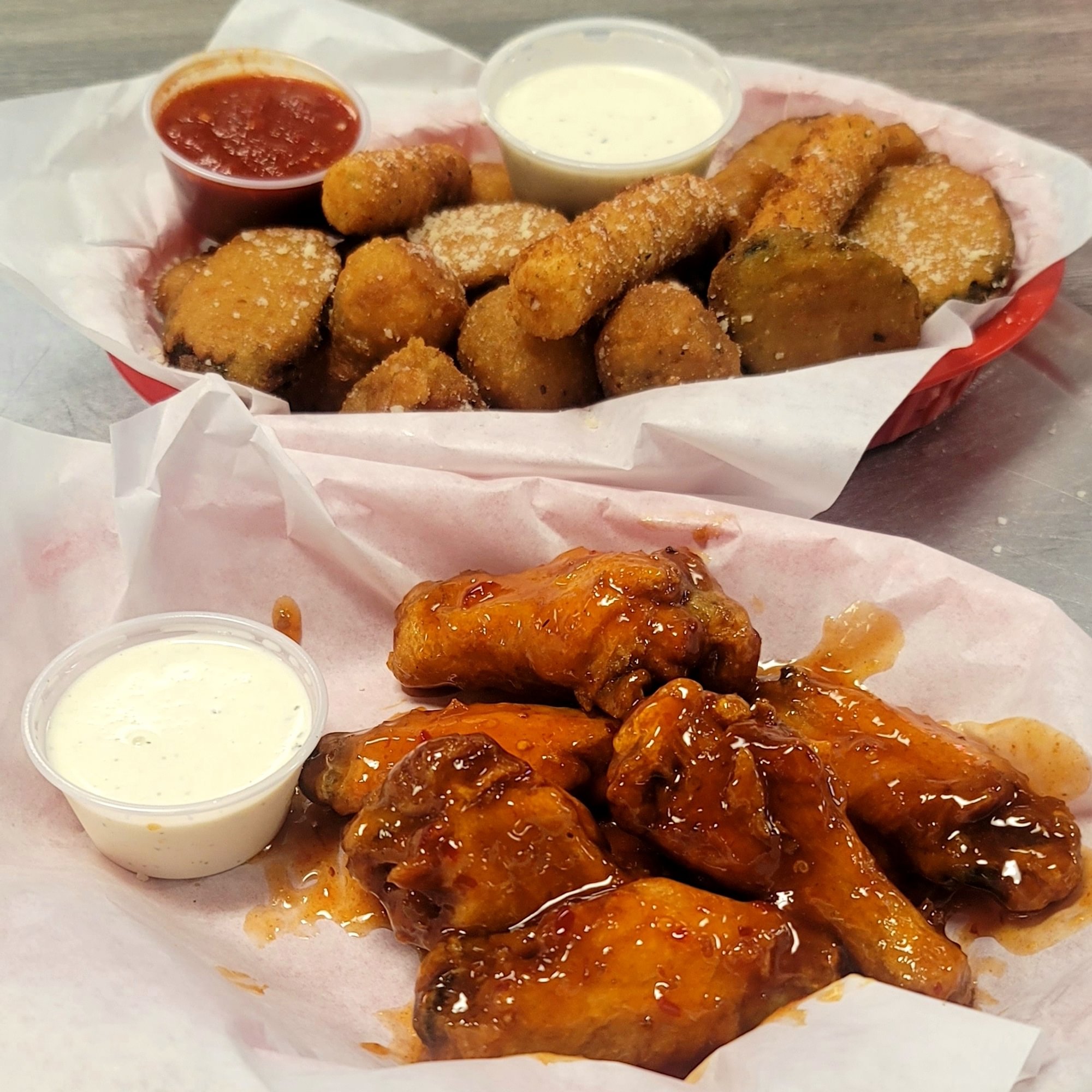 Appetizer Combo with Wings
