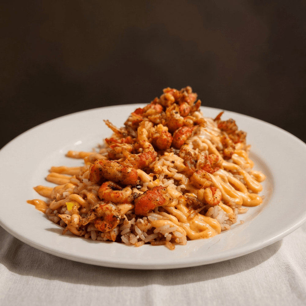 Cajun Crawfish Fried Rice