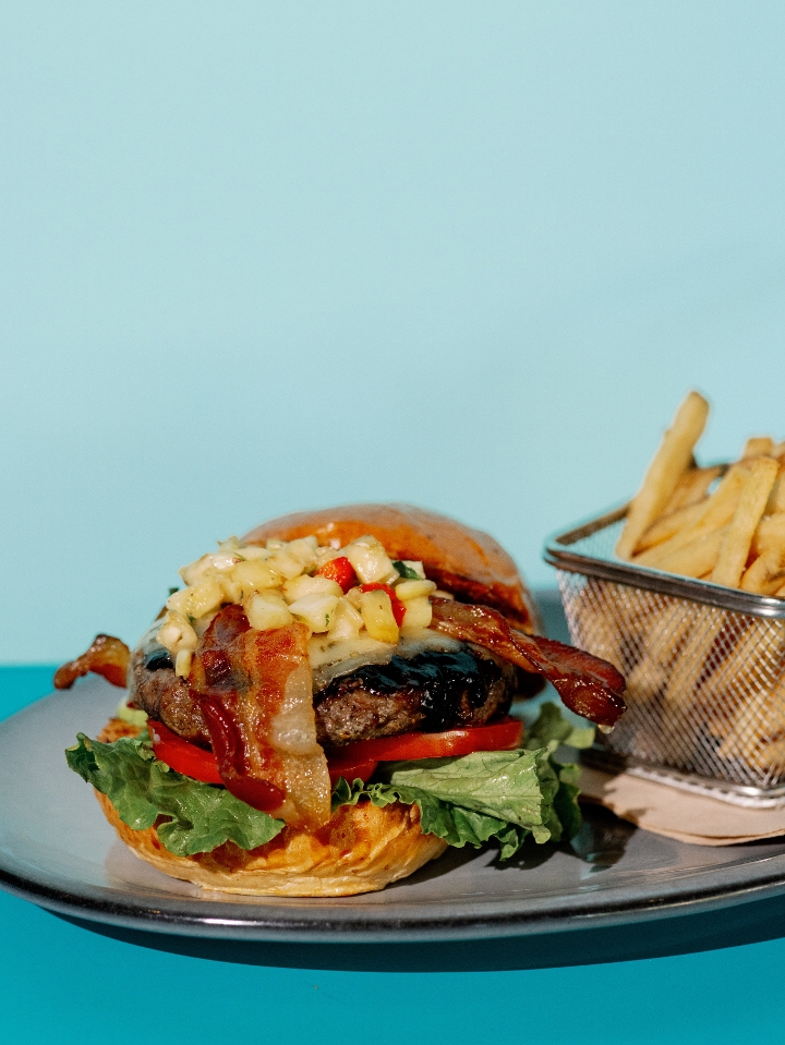 Pineapple Teriyaki Burger