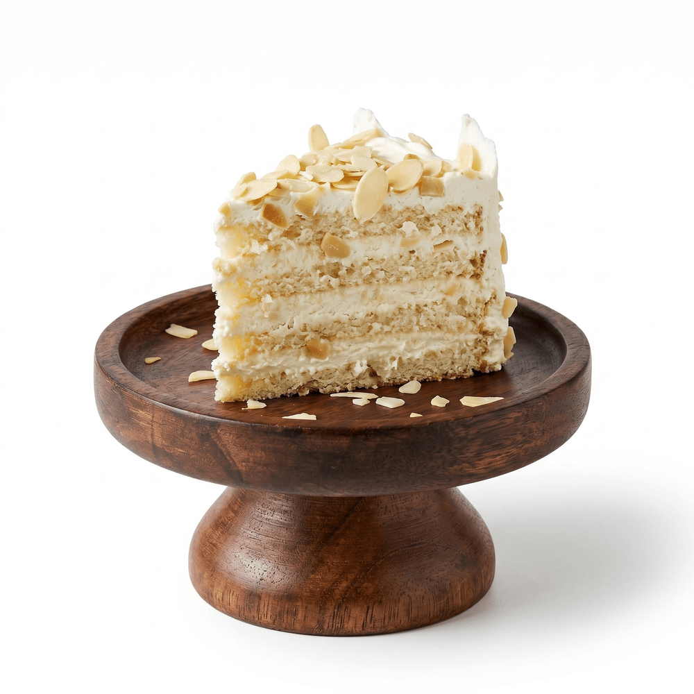 Royal Rasmalai Cake Slice