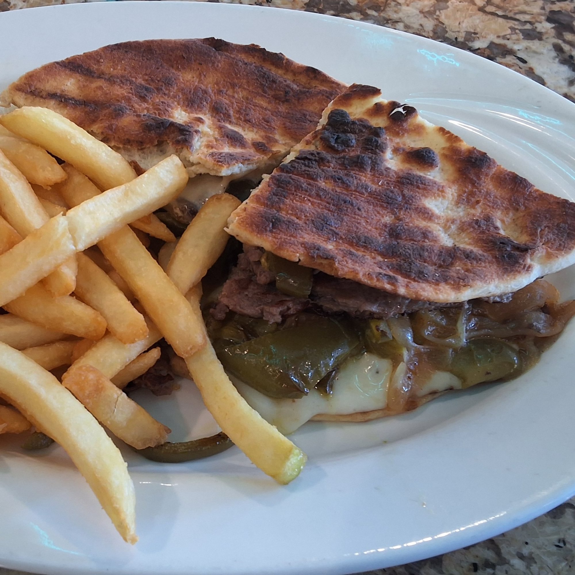Philly Cheese Steak Panini