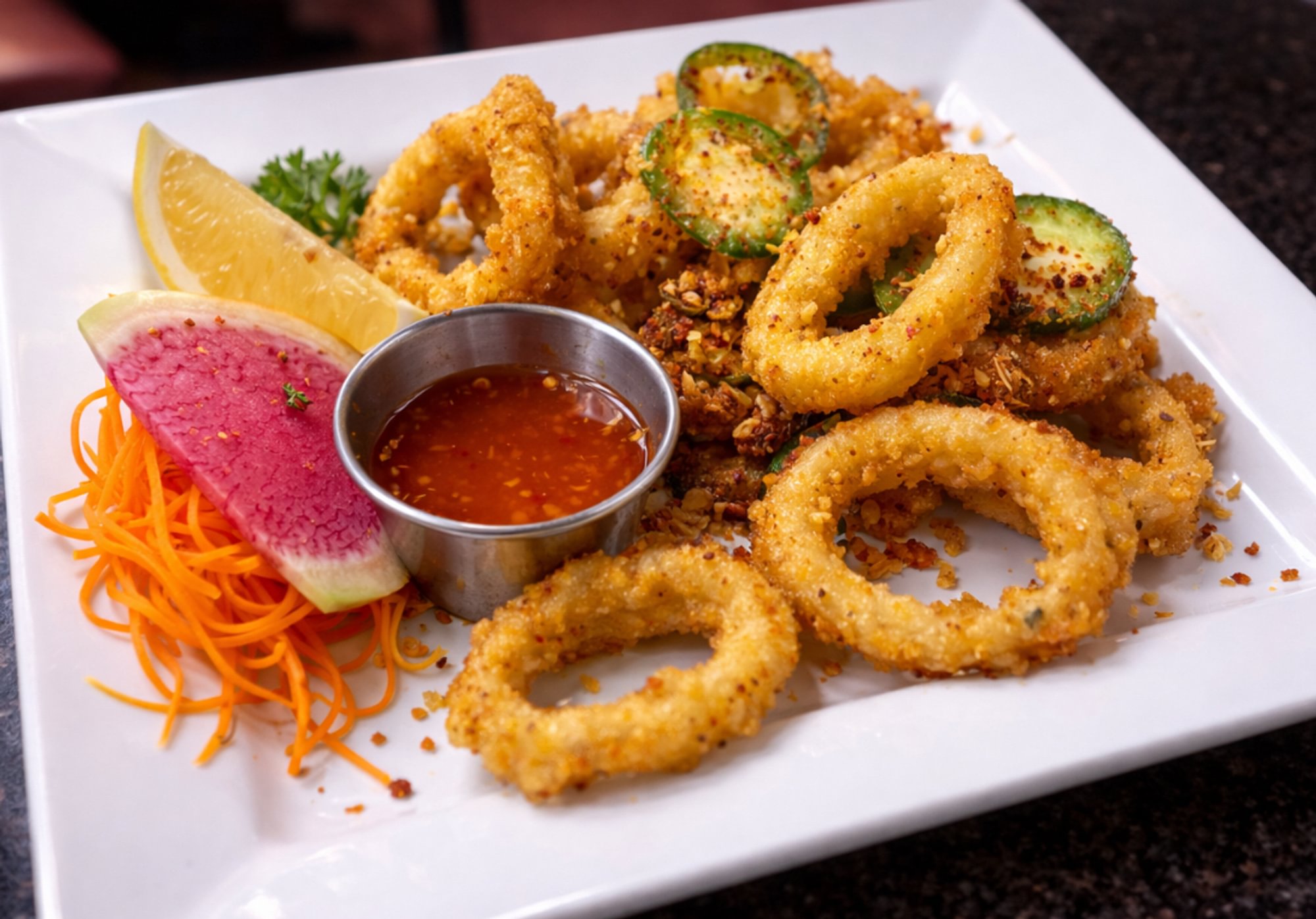 Chili-Garlic Calamari