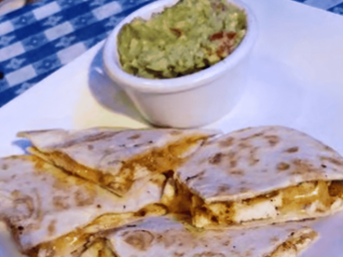 Cajun Chicken Quesadilla
