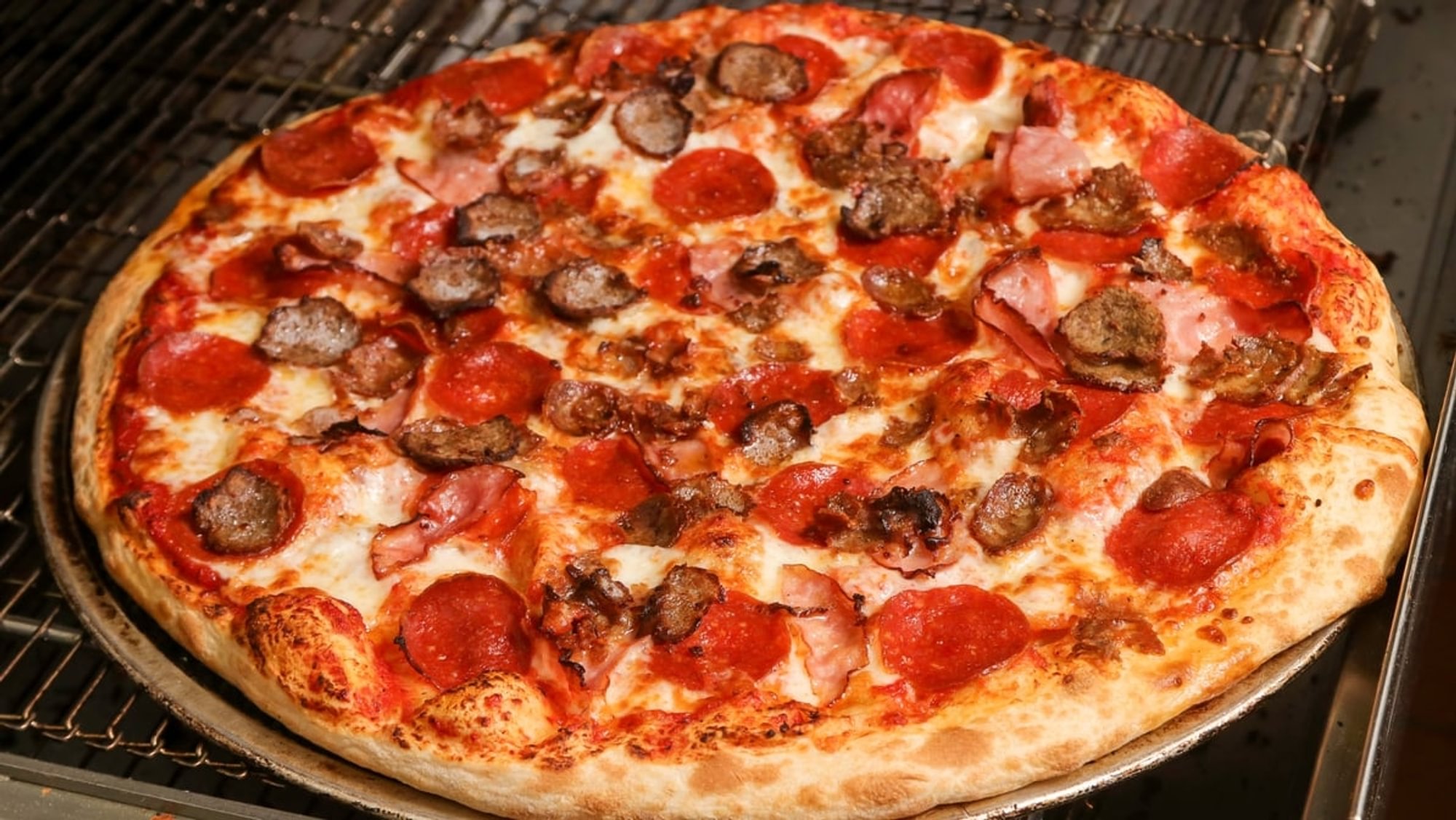 The Meat Lovers Pizza