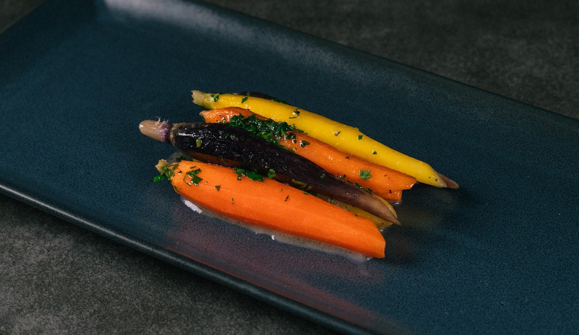 ROASTED TRI-COLOR CARROTS