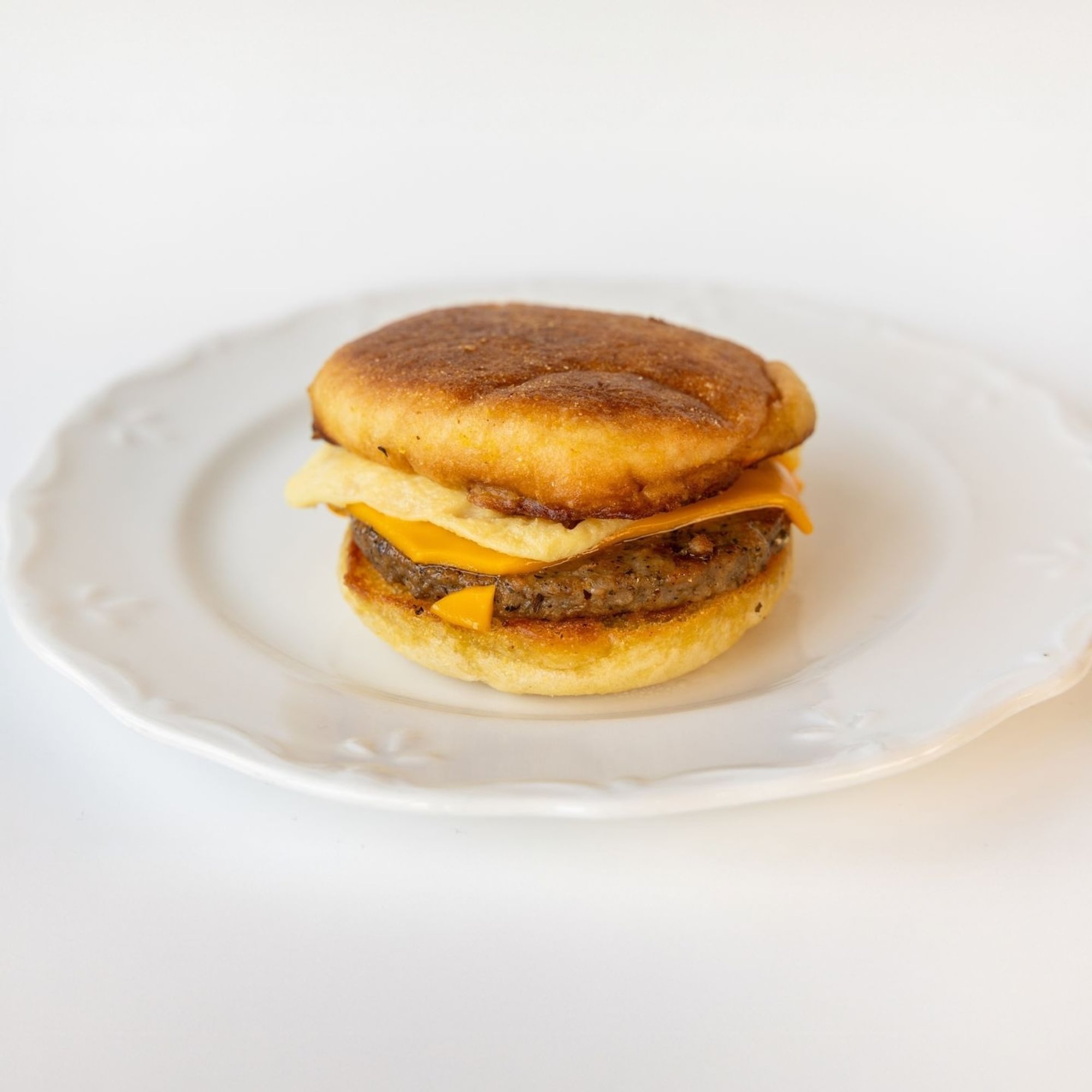 Sausage Egg N Cheeze Sando