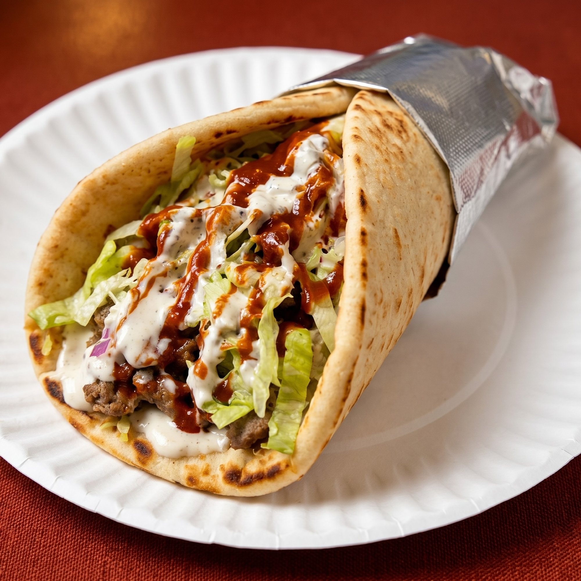 Lamb Gyro Sandwich