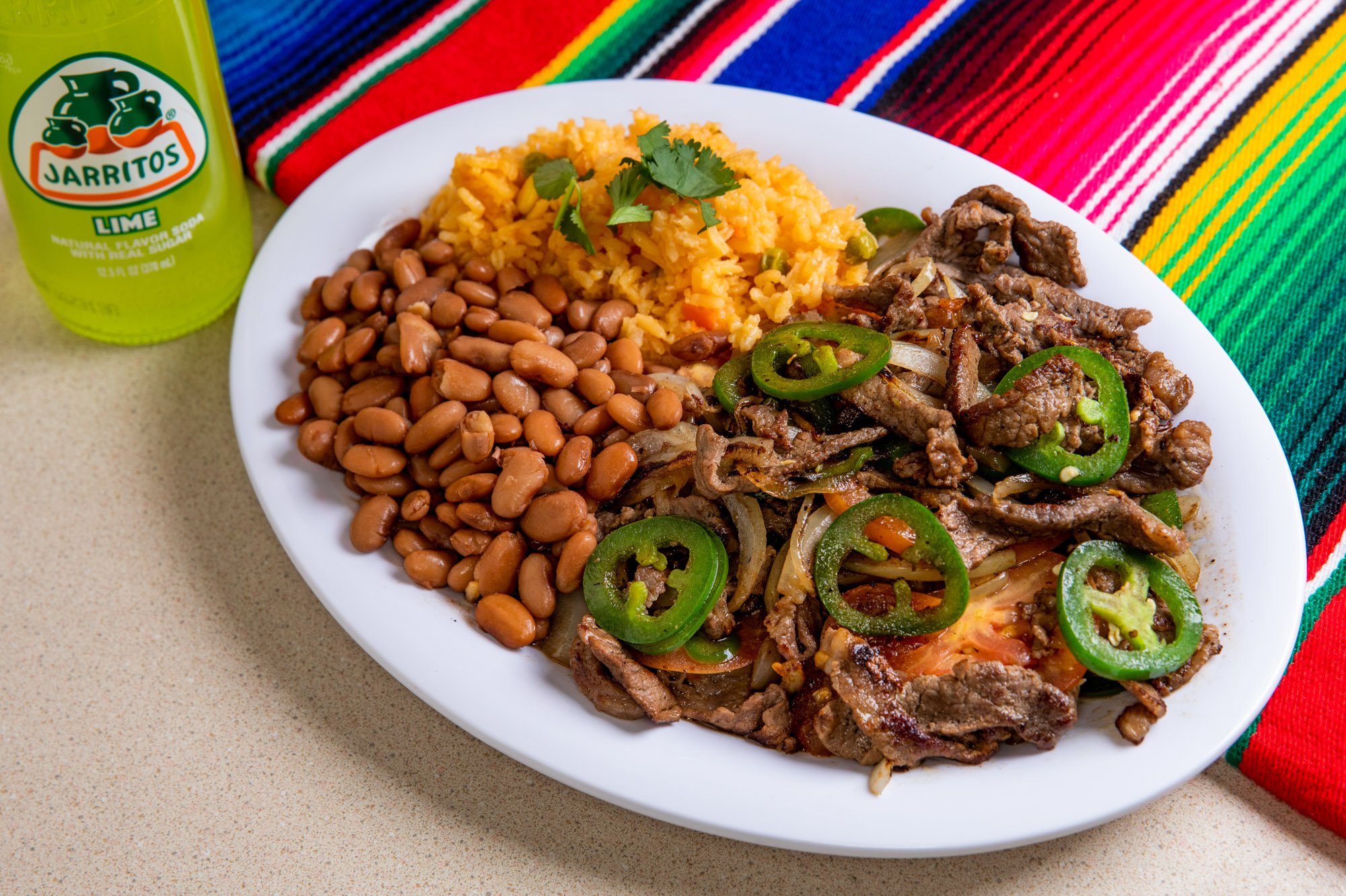 Bistec a La Mexicana