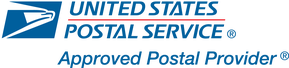 the usps approved postal provider logo