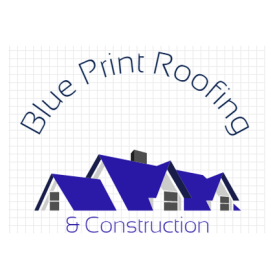 Blue Print Roofing &amp; Construction Logo