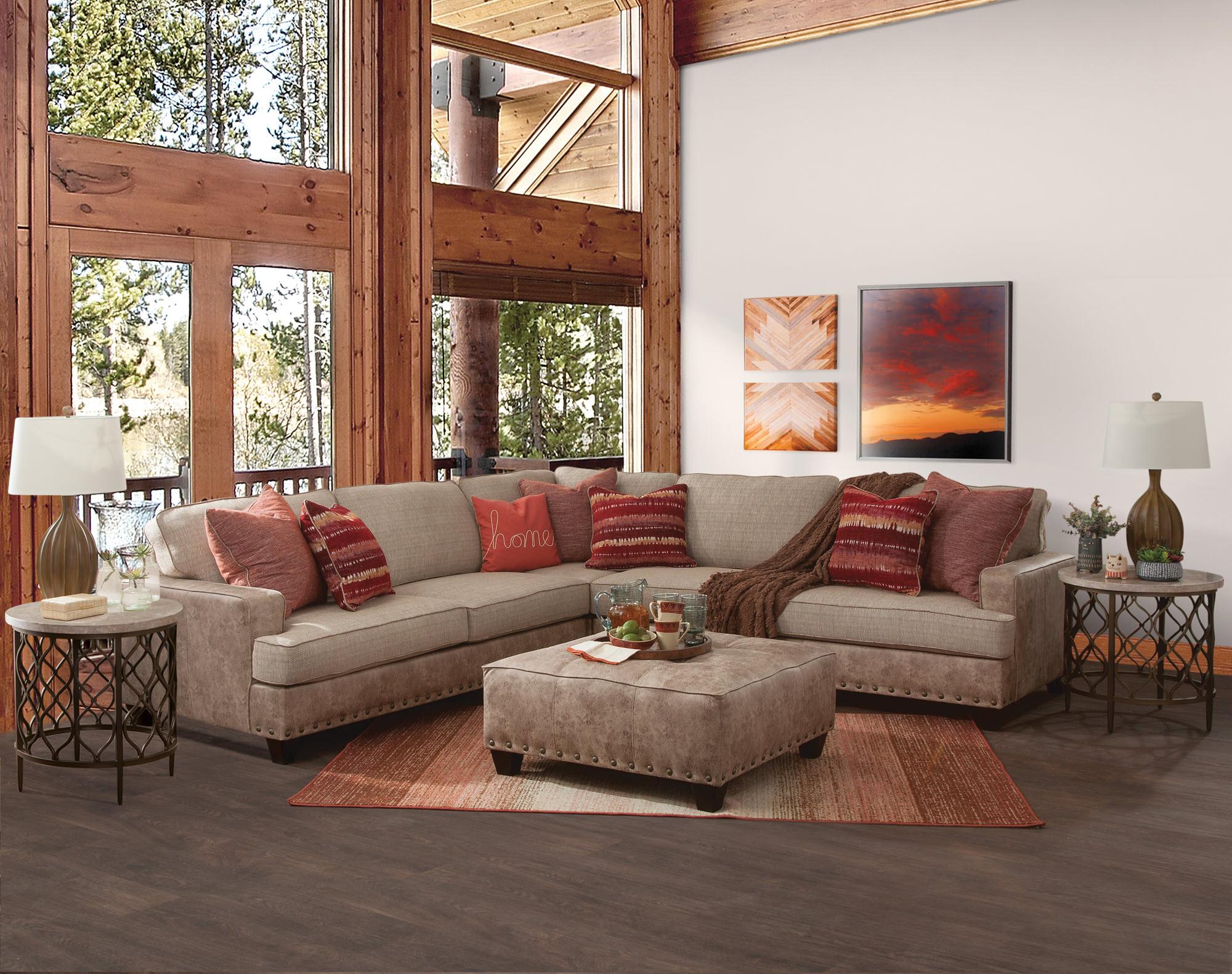 Mateo 3 - Piece Sectional & Ottoman