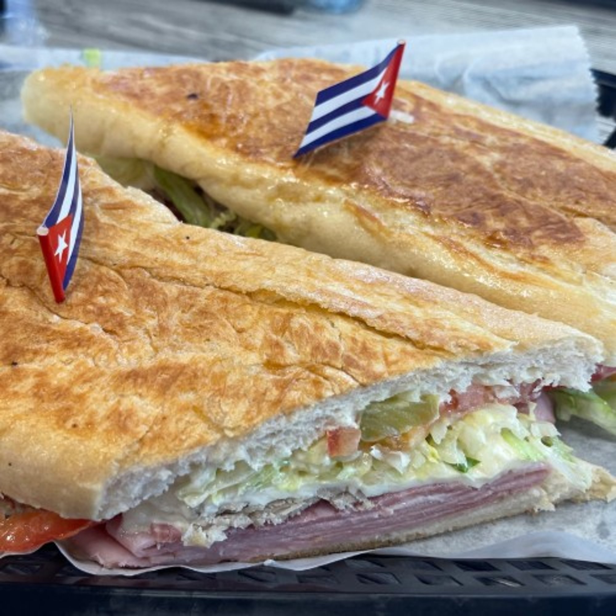 Half Cuban Special Sandwich