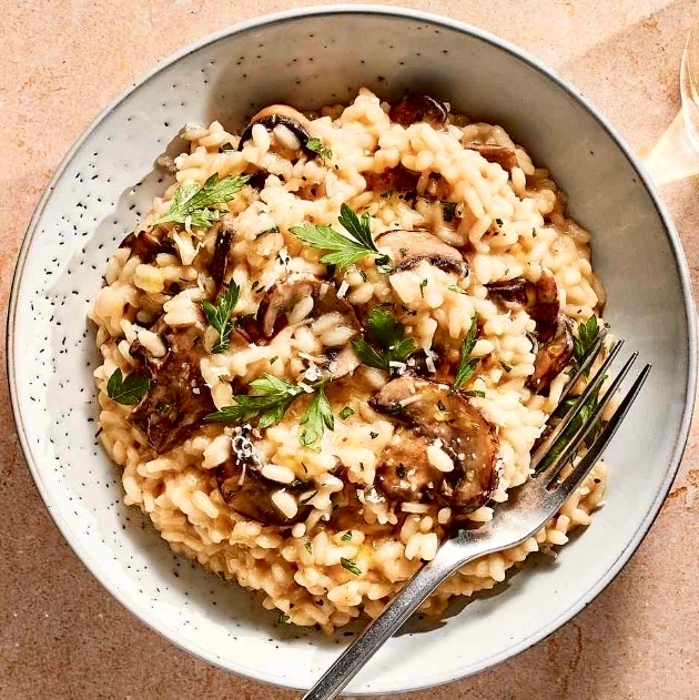 Mushroom Truffle Risotto
