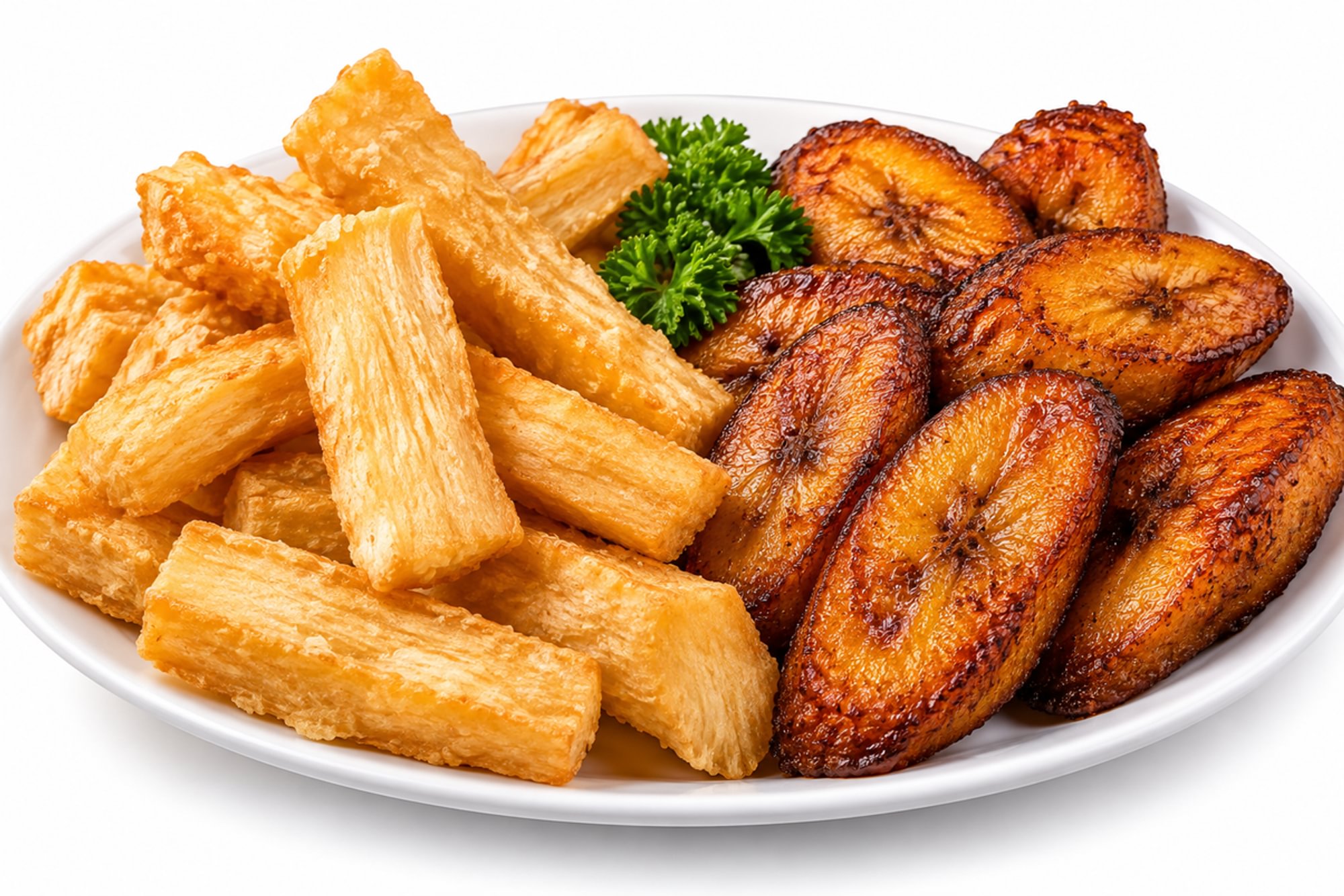 Fried Yuca Or Plantains