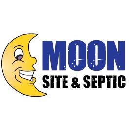 Moon Site &amp; Septic Logo