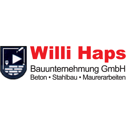 Logo von Willi Haps Bauunternehmung GmbH