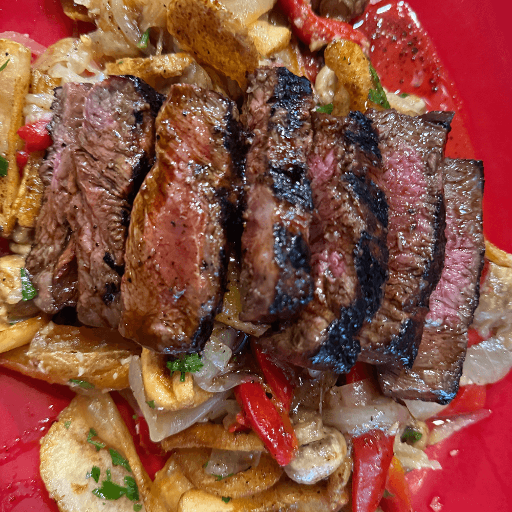Marinated Flat Iron Steak