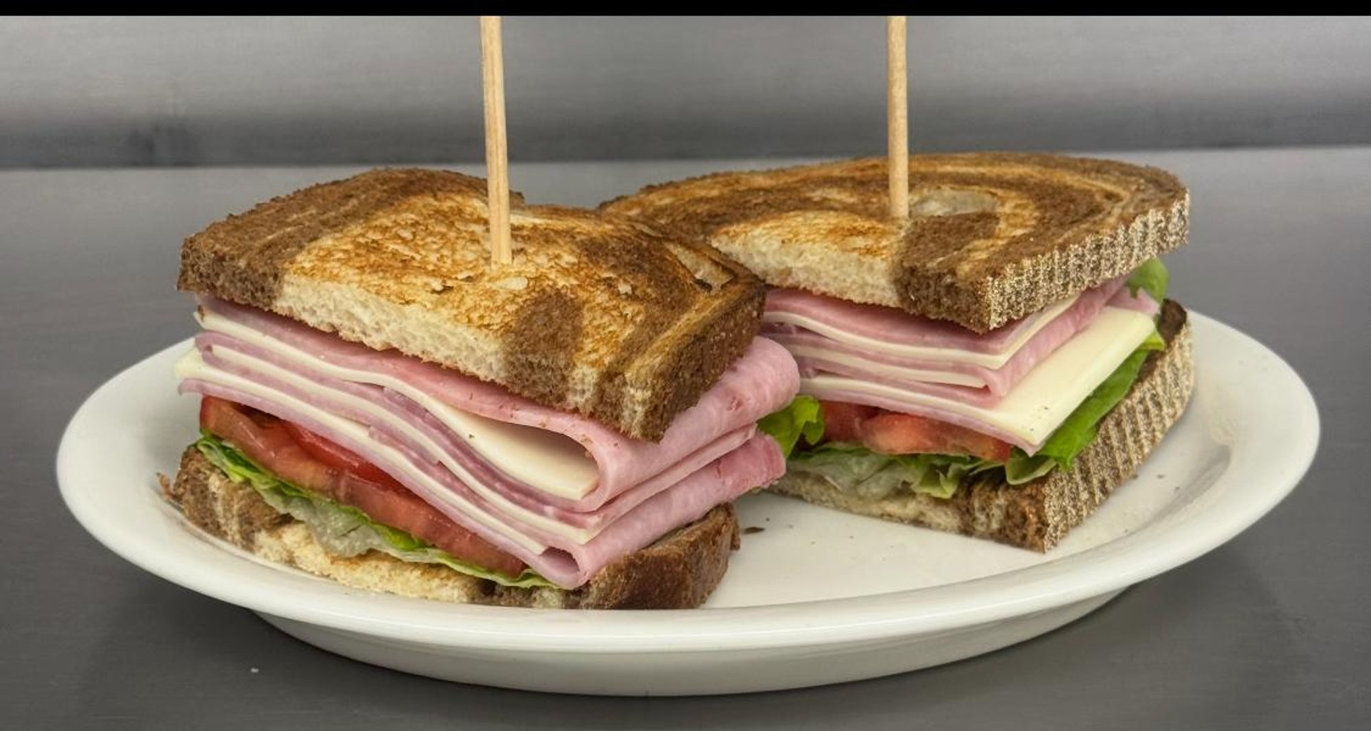 Ham and Cheese Sandwich Deluxe