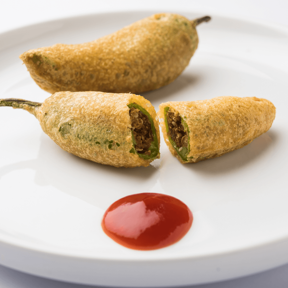 Mirchi Bajji (Jalapeno Poppers)