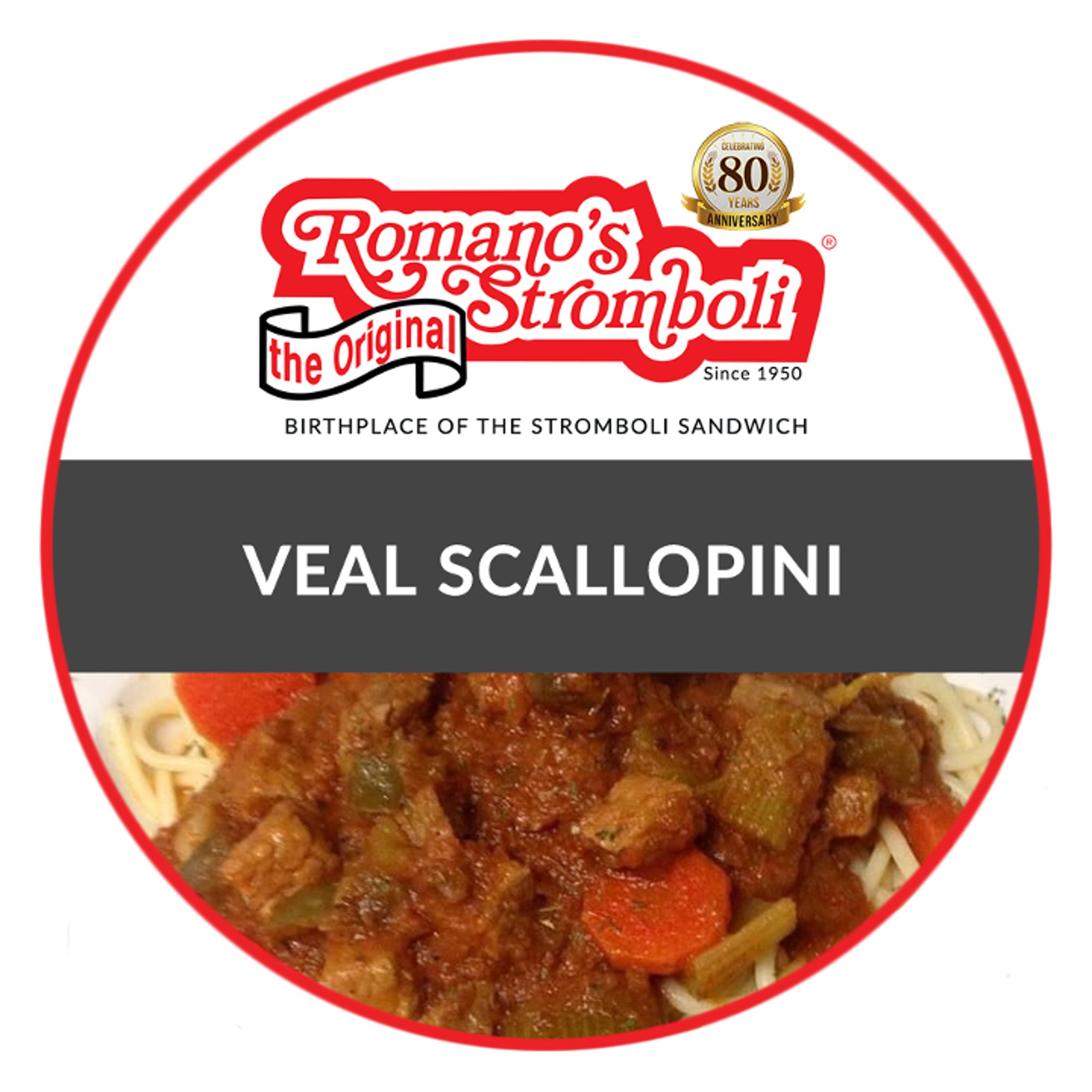 8 Oz Veal Scaloppine