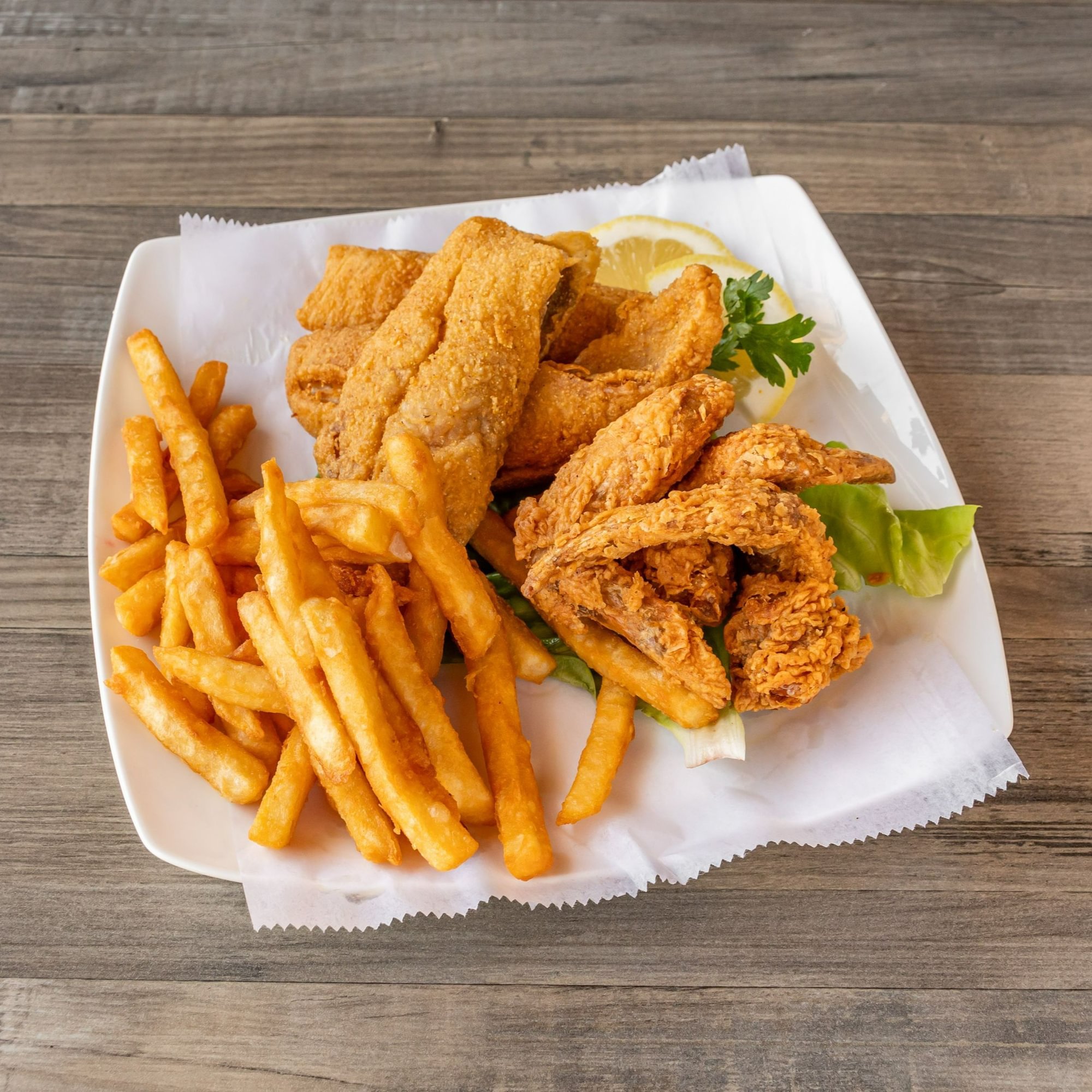 2 Wings & 2 Perch