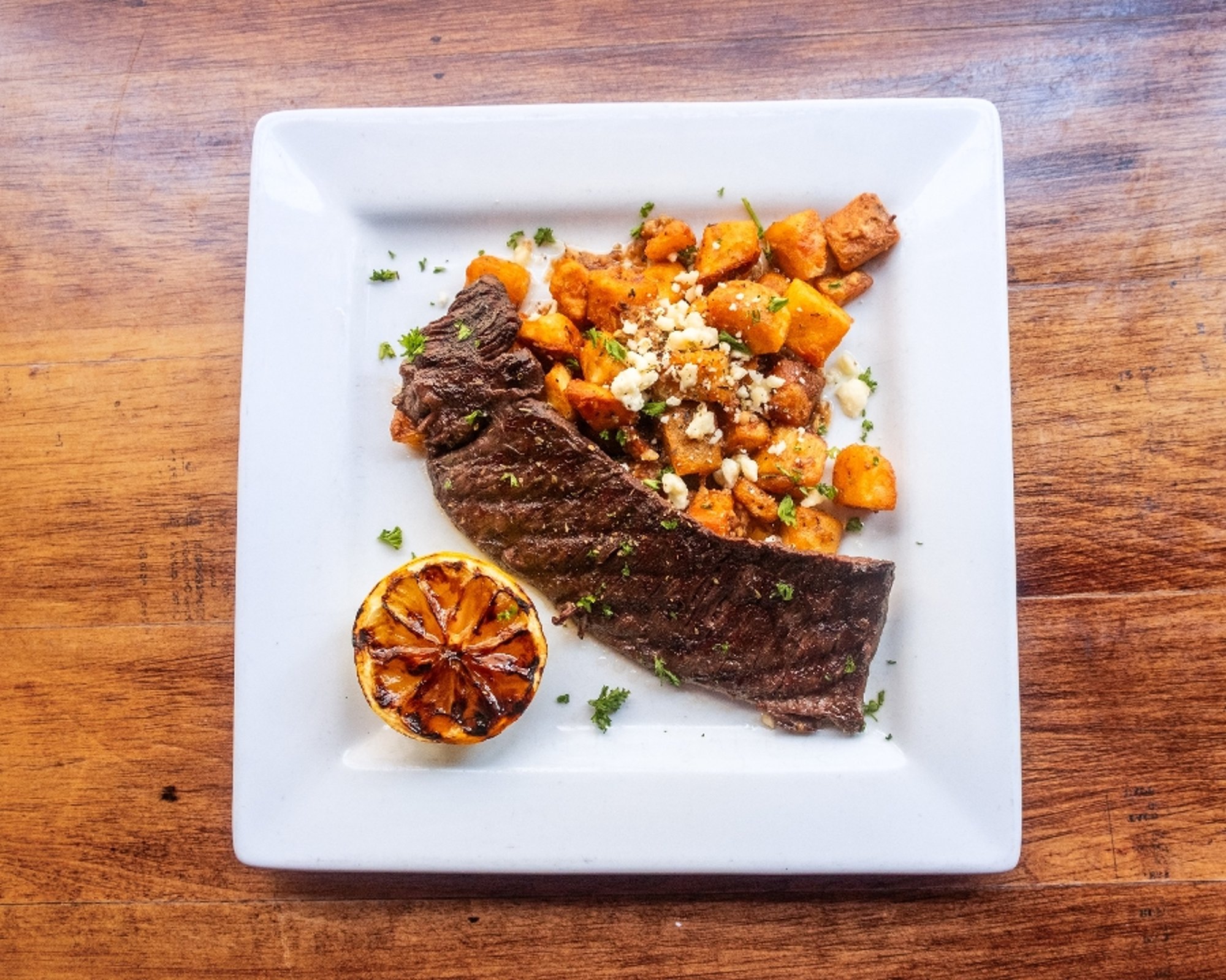 Grecian Skirt Steak