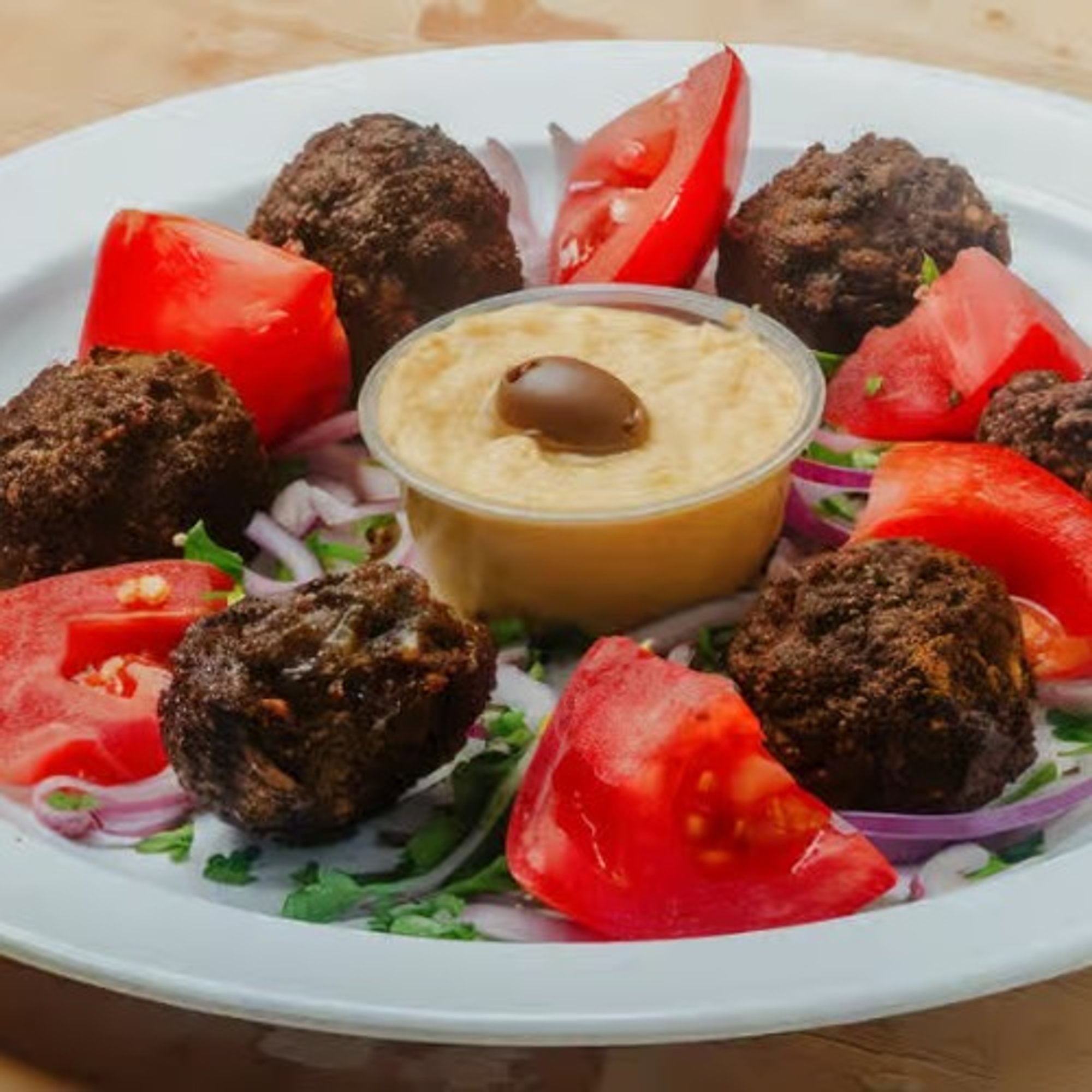 Falafel Fritters Appetizer (6)