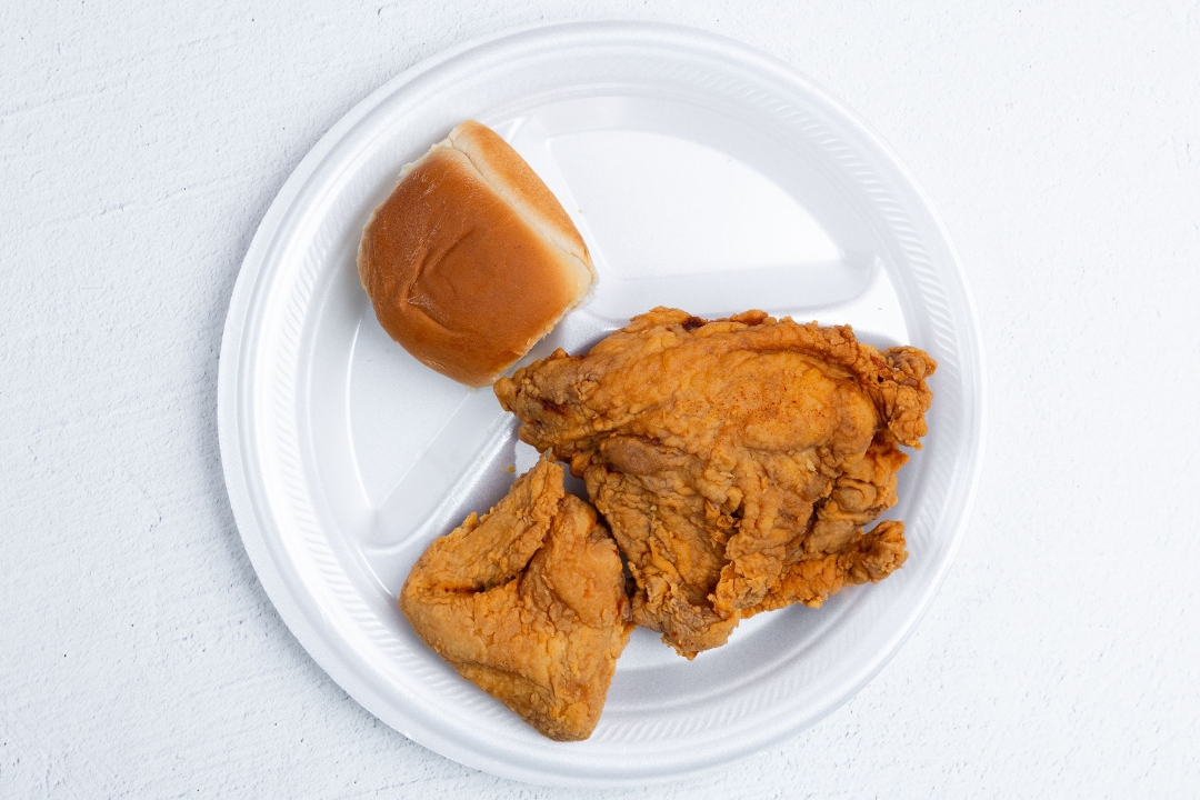 2 White Chicken