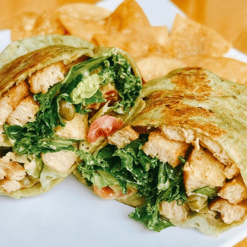 Chik'n Caesar Wrap