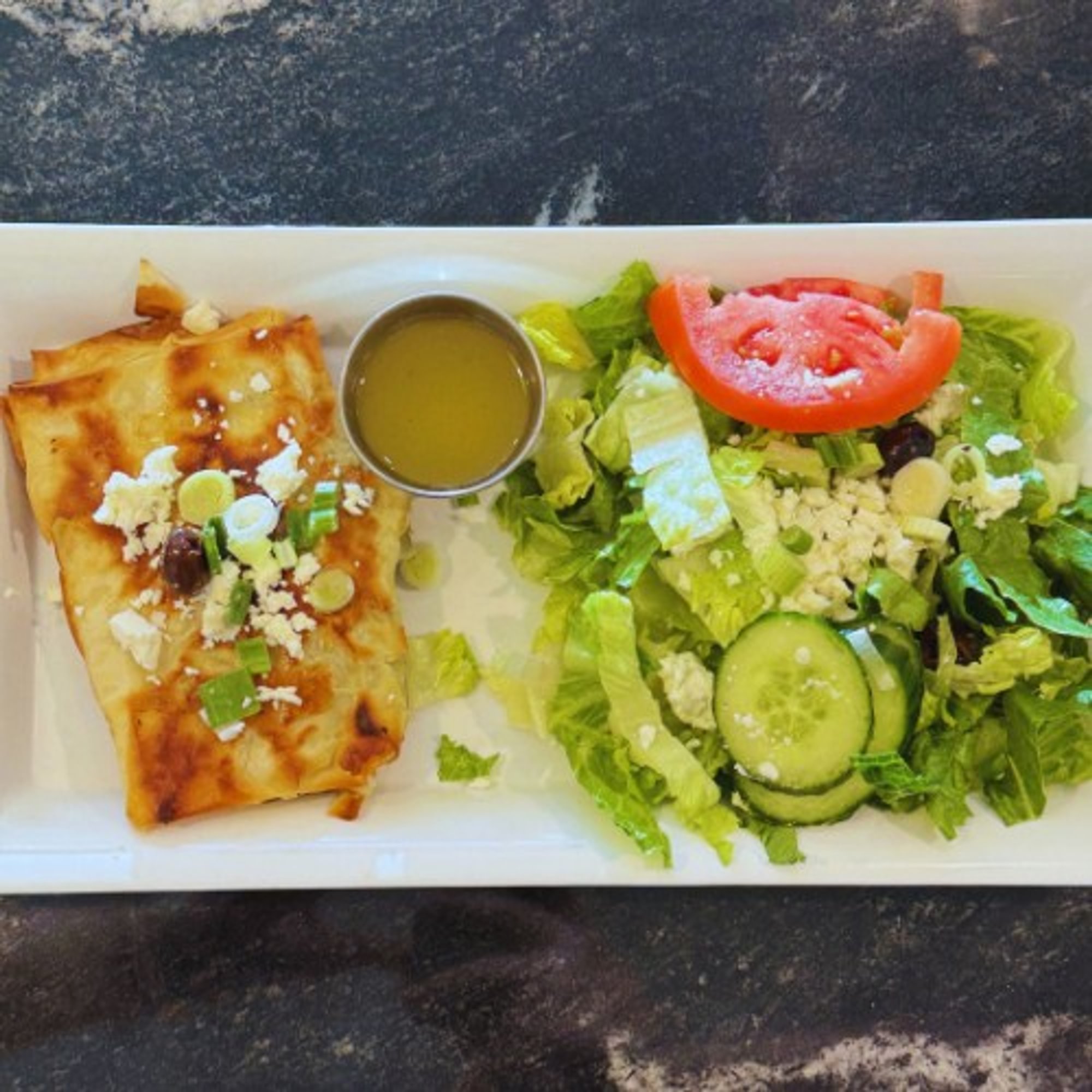 Spanakopita Plate