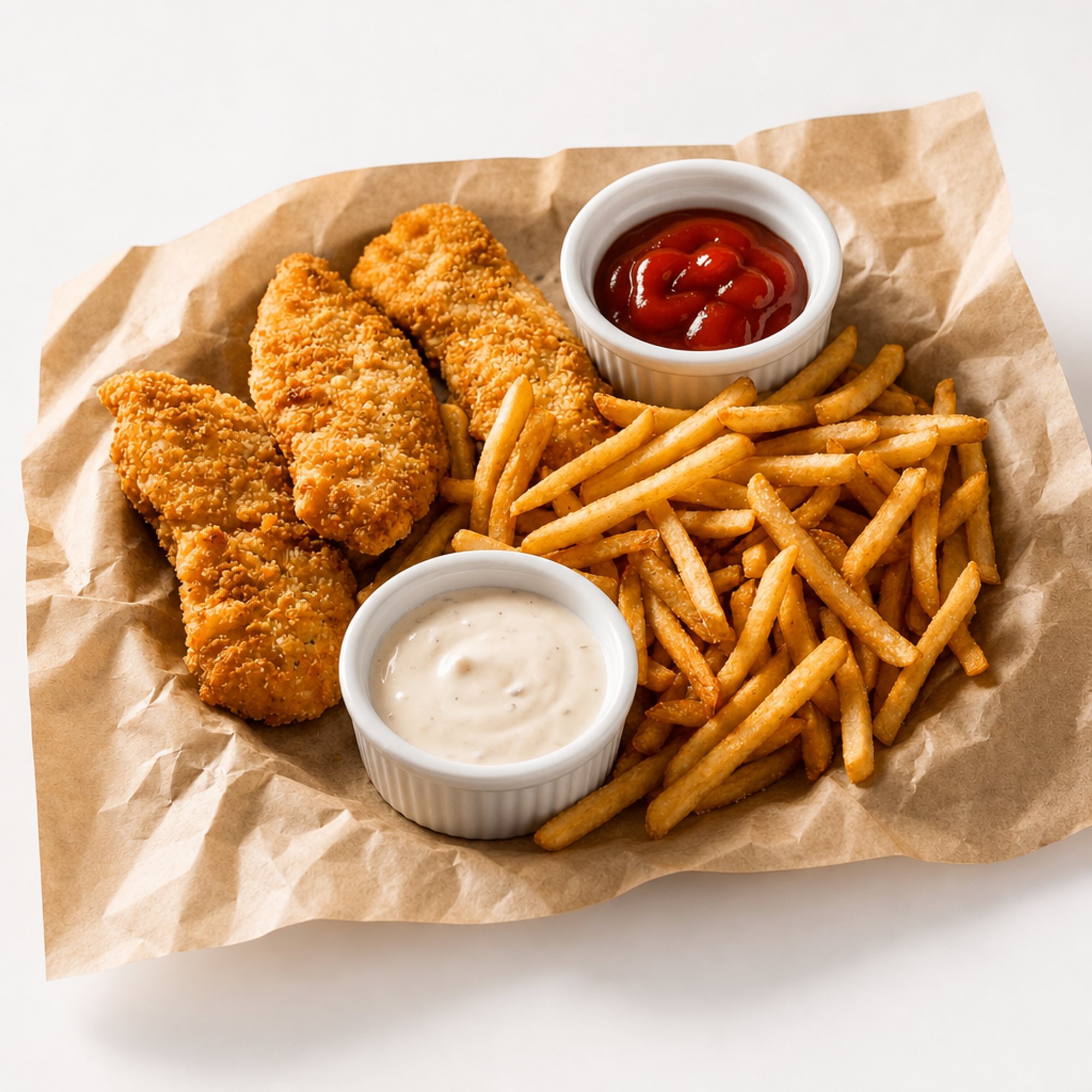 Tilapia Fish with Fries