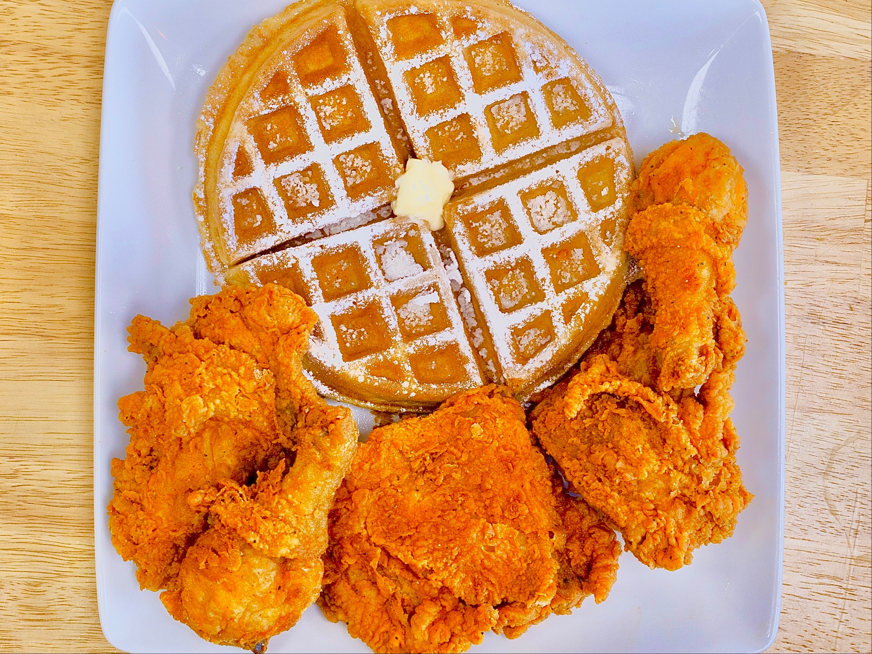 5 Dark Meat & Waffle