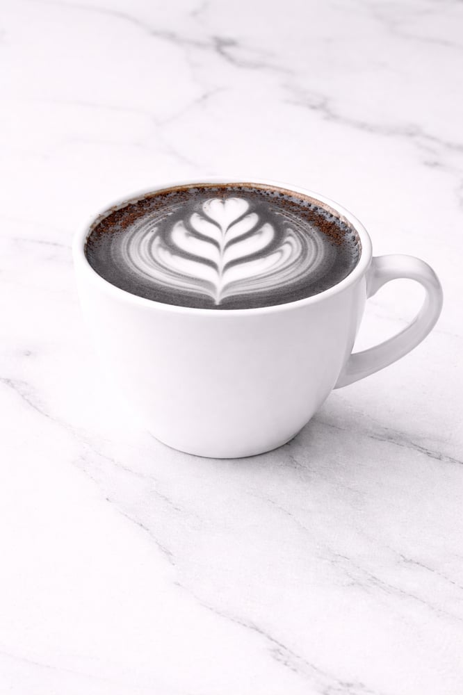 Charcoal Mocha Latte